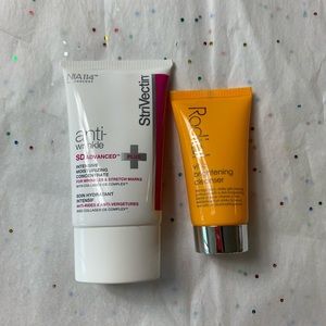 NIA 114 technology anti-wrinkle moisturizer + Radial brightening cleanser